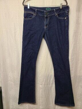Wrangler Low-rise Women’s Dark Blue Bootcut Jeans
